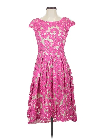 Pre-owned Yoana Baraschi Cocktail Dress In Pink