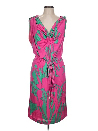 Pre-owned Yoana Baraschi Cocktail Dress In Pink