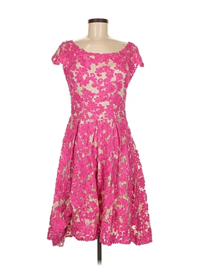 Pre-owned Yoana Baraschi Cocktail Dress In Pink