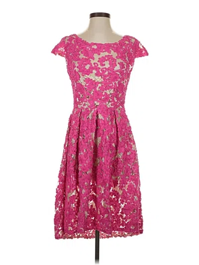 Pre-owned Yoana Baraschi Cocktail Dress In Pink
