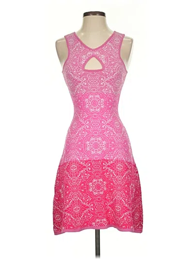 Pre-owned Yoana Baraschi Cocktail Dress In Pink