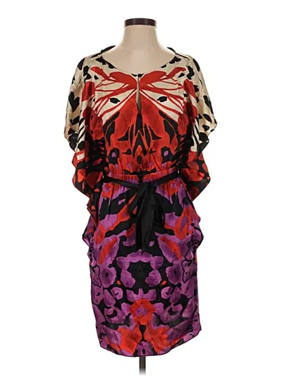 Pre-owned Yoana Baraschi Cocktail Dress In Purple