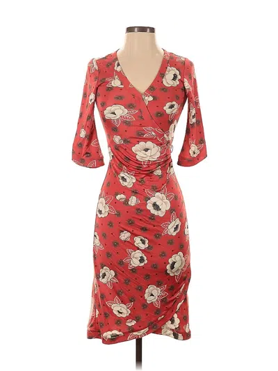 Pre-owned Yoana Baraschi Cocktail Dress In Red
