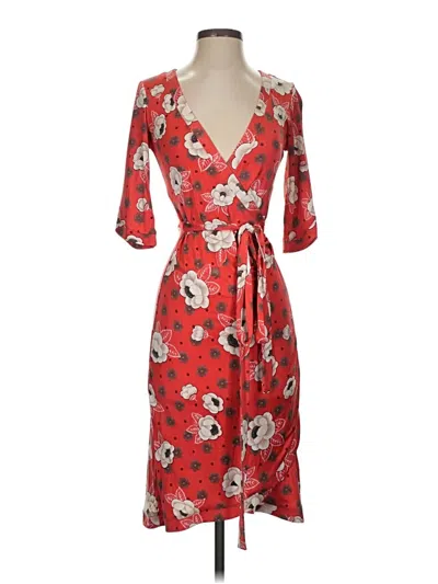 Pre-owned Yoana Baraschi Cocktail Dress In Red