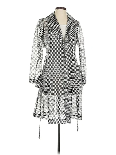 Pre-owned Yoana Baraschi Cocktail Dress In Silver