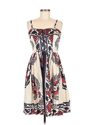 Pre-owned Yoana Baraschi Cocktail Dress In White