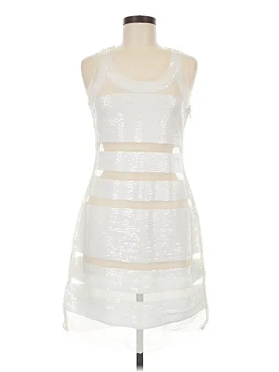 Pre-owned Yoana Baraschi Cocktail Dress In White