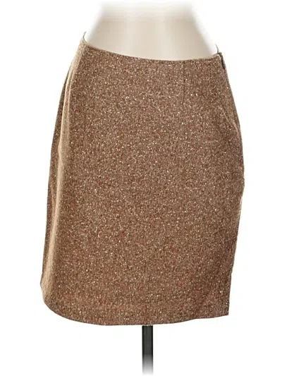 Pre-owned Yoana Baraschi Formal Skirt In Brown