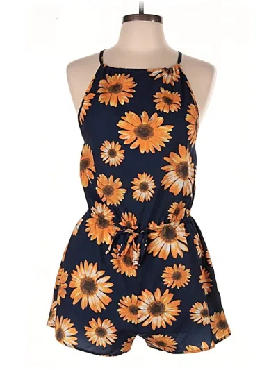 Pre-owned Yoana Baraschi Romper In Orange