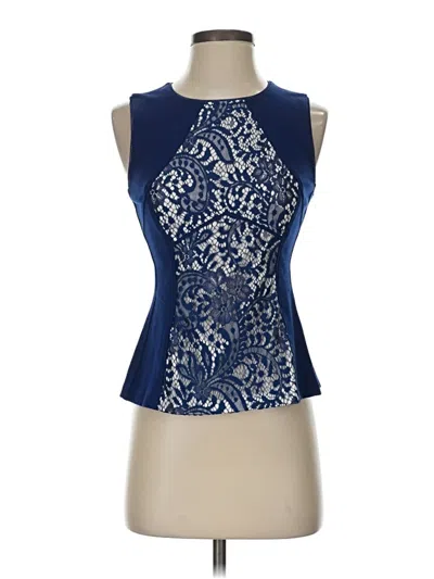 Pre-owned Yoana Baraschi Sleeveless Blouse In Blue