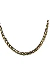 Yochi Women's Thick Wheat Chain Necklace In Gold In Gold