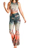 Yoga Democracy Bell Bottoms In Feeling Ferntastic In Multi