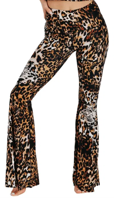 Yoga Democracy Bell Bottoms In Wildcat In Multi