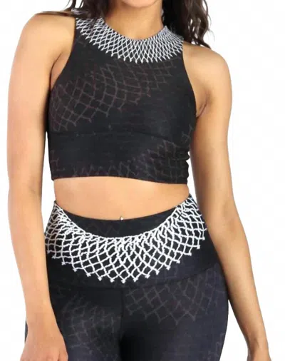 Yoga Democracy Free Range Sports Bra In Notorious Rbg In Black