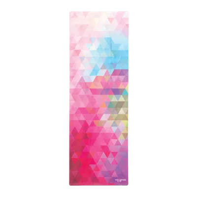 Yoga Design Lab Combo Travel Yoga Mat 1.5mm - Tribeca Sand In Multi