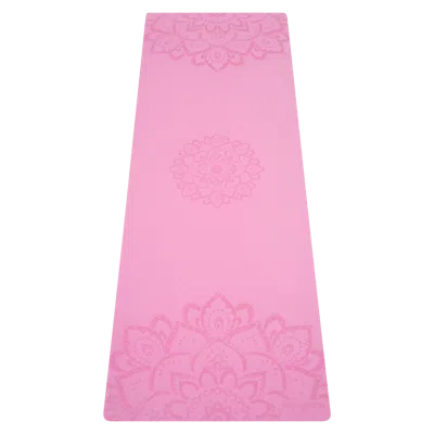 Yoga Design Lab Flow Yoga Mat - Mandala Rose In Pink