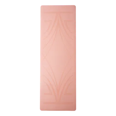Yoga Design Lab Infinity Yoga Mat - Coral In Orange