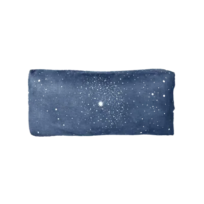 Yoga Design Lab Yoga Bolster - Celestial In Blue