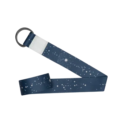 Yoga Design Lab Yoga Strap - Celestial In Blue