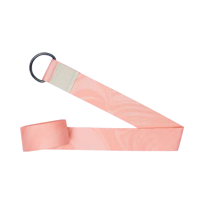 Yoga Design Lab Yoga Strap - Coral In Pink