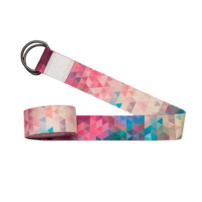 Yoga Design Lab Yoga Strap - Tribeca Sand In Multi