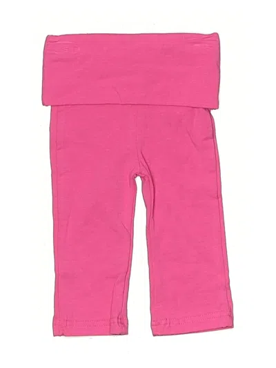 Pre-owned Yoga Sprout Babies' Casual Pants In Pink