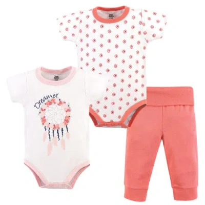 Yoga Sprout Babies'  Gentle Cotton Clothing Bundle In Pink