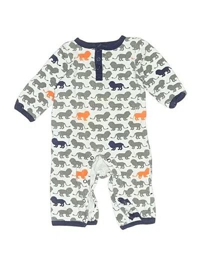 Pre-owned Yoga Sprout Babies' Long Sleeve Onesie In Gray