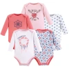 Yoga Sprout Babies'  Multipack Five Long-sleeve Bodysuits