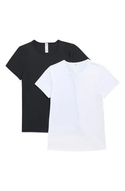 YOGALICIOUS YOGALICIOUS 2-PACK TARA AIR CLOUD JERSEY T-SHIRTS