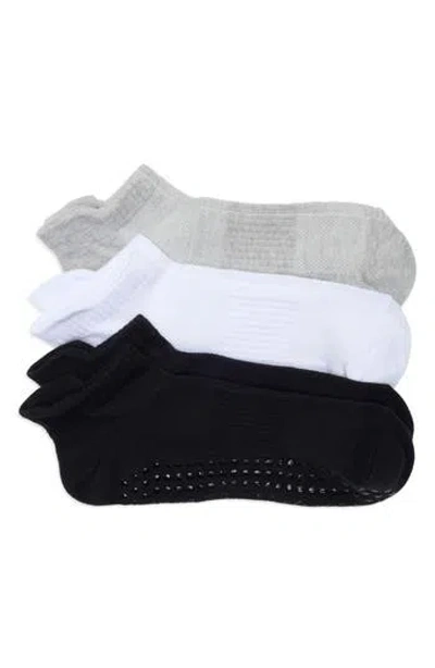 Yogalicious 3-pack Pilates Socks In Multi