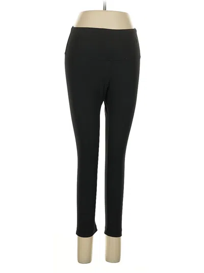 Pre-owned Yogalicious Active Pants In Black