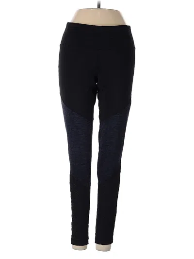Pre-owned Yogalicious Active Pants In Black