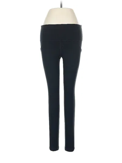 Pre-owned Yogalicious Active Pants In Black