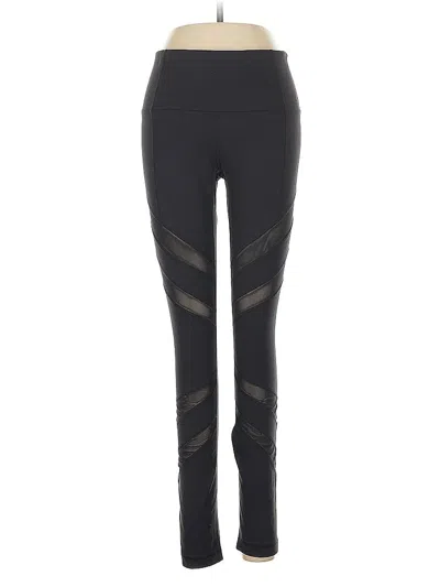 Pre-owned Yogalicious Active Pants In Black