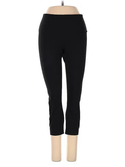 Pre-owned Yogalicious Active Pants In Black