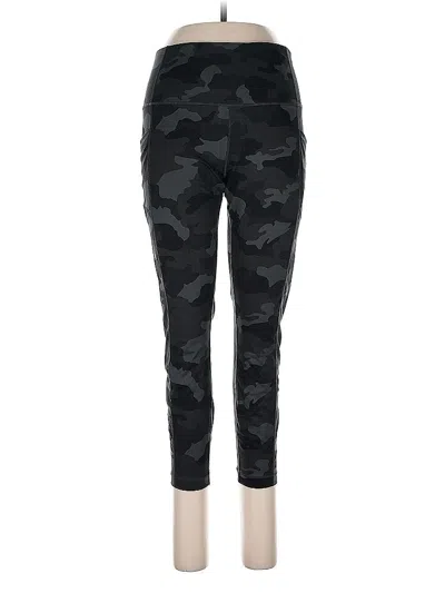 Pre-owned Yogalicious Active Pants In Black