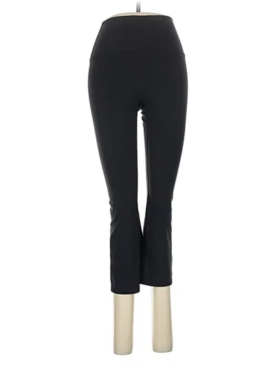 Pre-owned Yogalicious Active Pants In Black