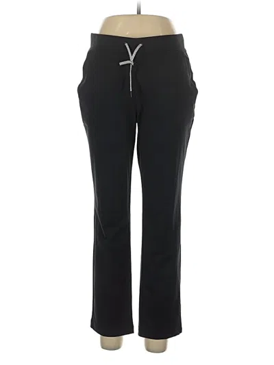 Pre-owned Yogalicious Active Pants In Black