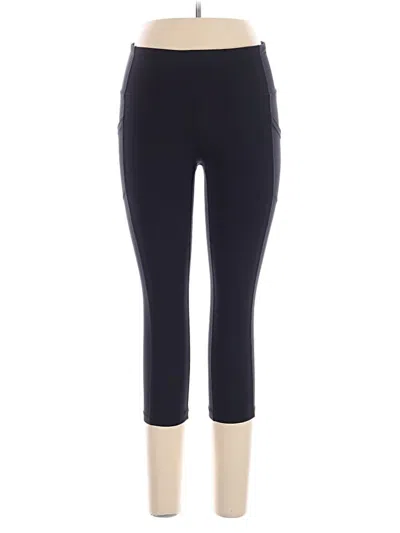 Pre-owned Yogalicious Active Pants In Black