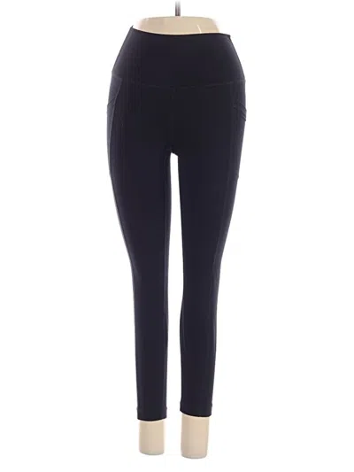 Pre-owned Yogalicious Active Pants In Black