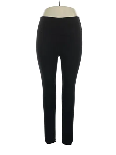Pre-owned Yogalicious Active Pants In Black