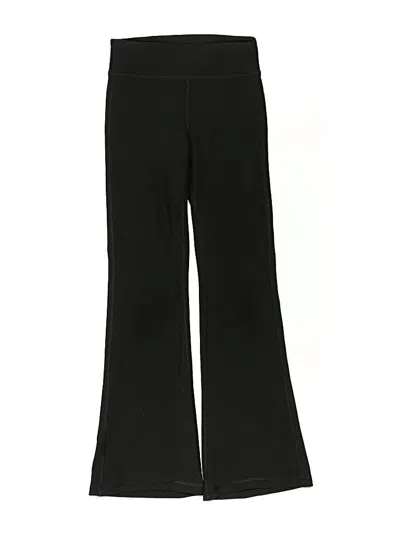 Pre-owned Yogalicious Kids' Active Pants In Black
