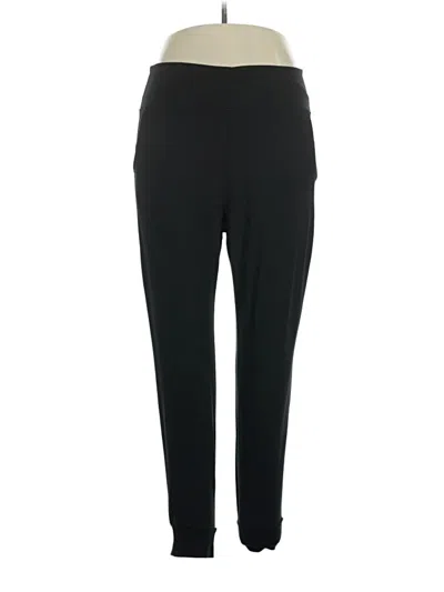 Pre-owned Yogalicious Active Pants In Black