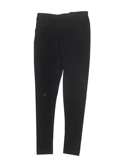 Pre-owned Yogalicious Kids' Active Pants In Black