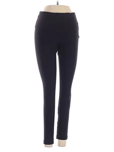 Pre-owned Yogalicious Active Pants In Black