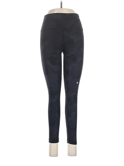 Pre-owned Yogalicious Active Pants In Black