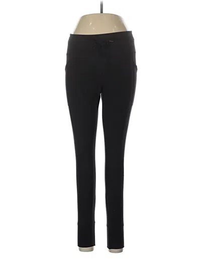 Pre-owned Yogalicious Active Pants In Black