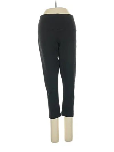 Pre-owned Yogalicious Active Pants In Black