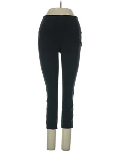 Pre-owned Yogalicious Active Pants In Black
